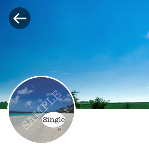 Screenshot of profile photo in use