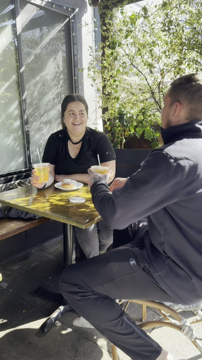 Engage more and scroll less…make those meaningful in person connections with the Single® Drink Coaster.