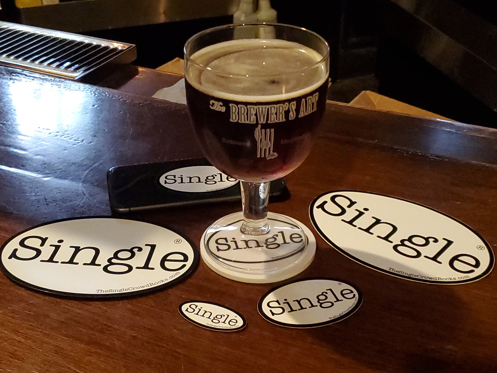 Step out of your comfort zone…make those meaningful in person connections with the Single® Crowd Rocks!