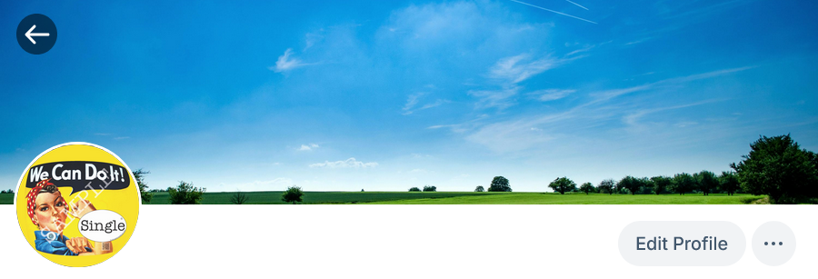 Screenshot of profile photo in use